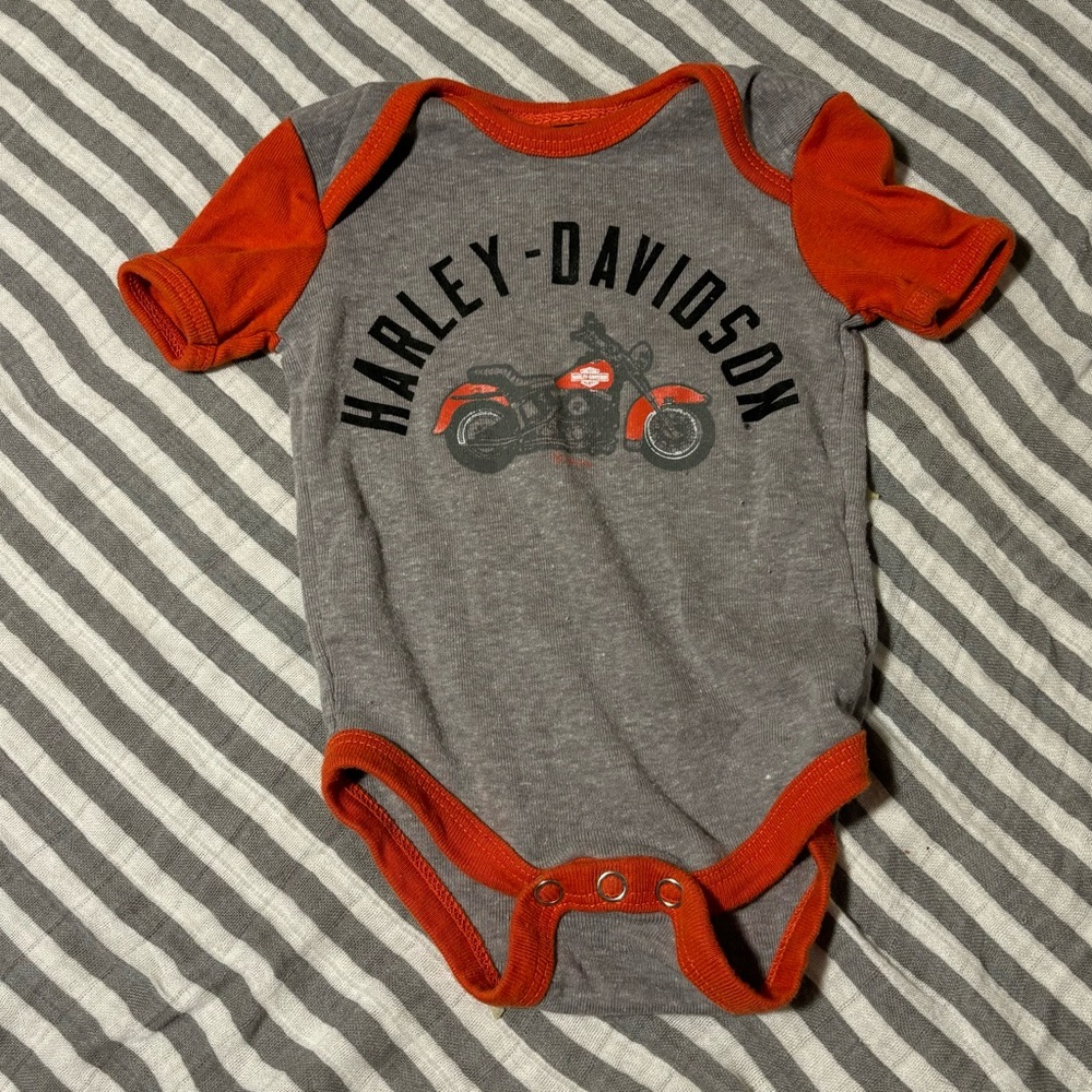Harley Davidson Infant Bodysuit